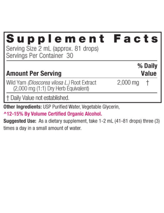 Natures Answer WILD YAM ROOT EXTRACT 60ml