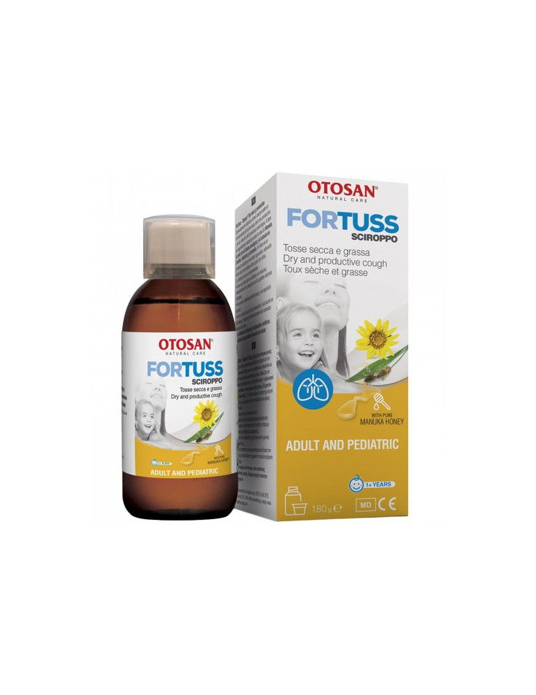 Otosan® cough syrup for children and adults 180g