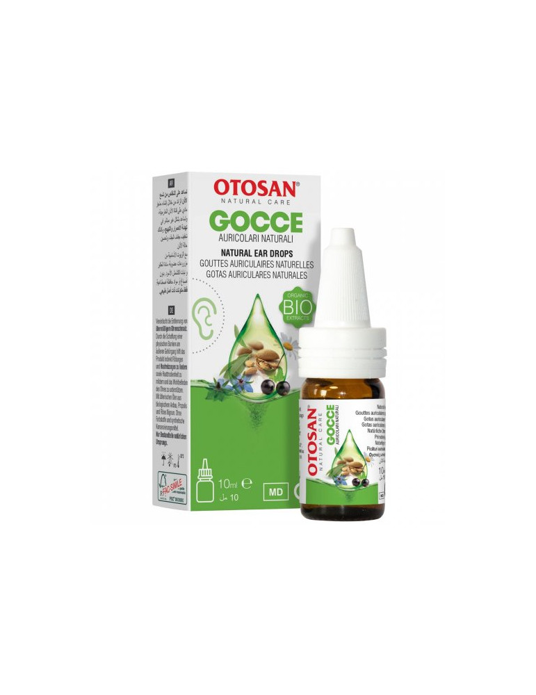 Otosan kõrvatilgad kõrvavalu ravimiseks 10ml