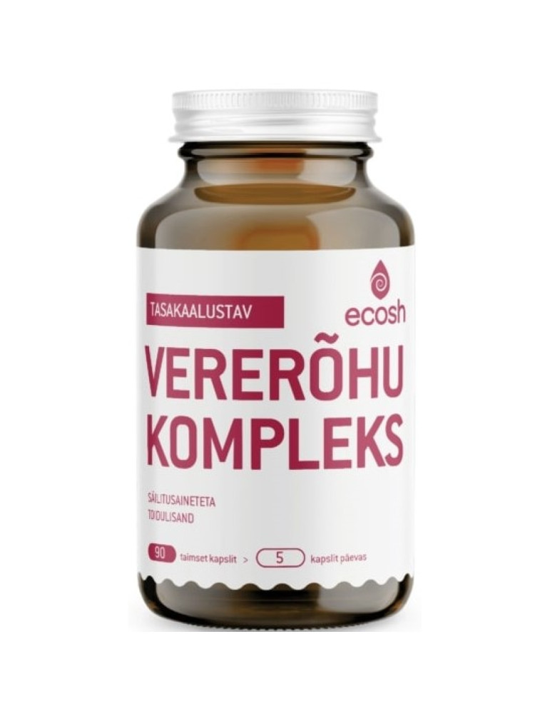Vererõhu kompleks 90 kapslit