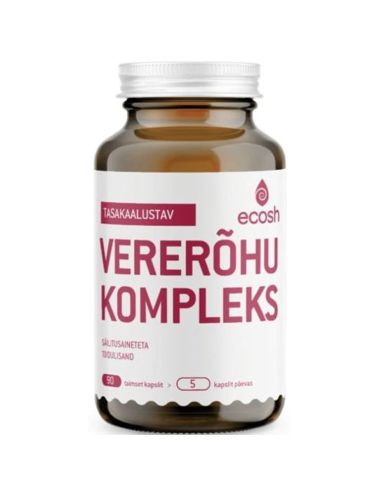 Vererõhu kompleks 90 kapslit