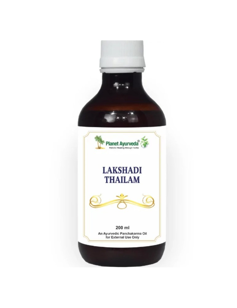 Planet Ayurveda Lakshadi Tailam – bones, fractures, osteopenia, osteoporosis, 200 ml