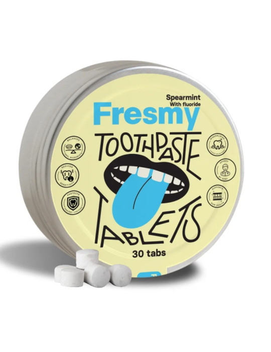 Fresmy Hambapesutabletid rohemündiga 30tk.