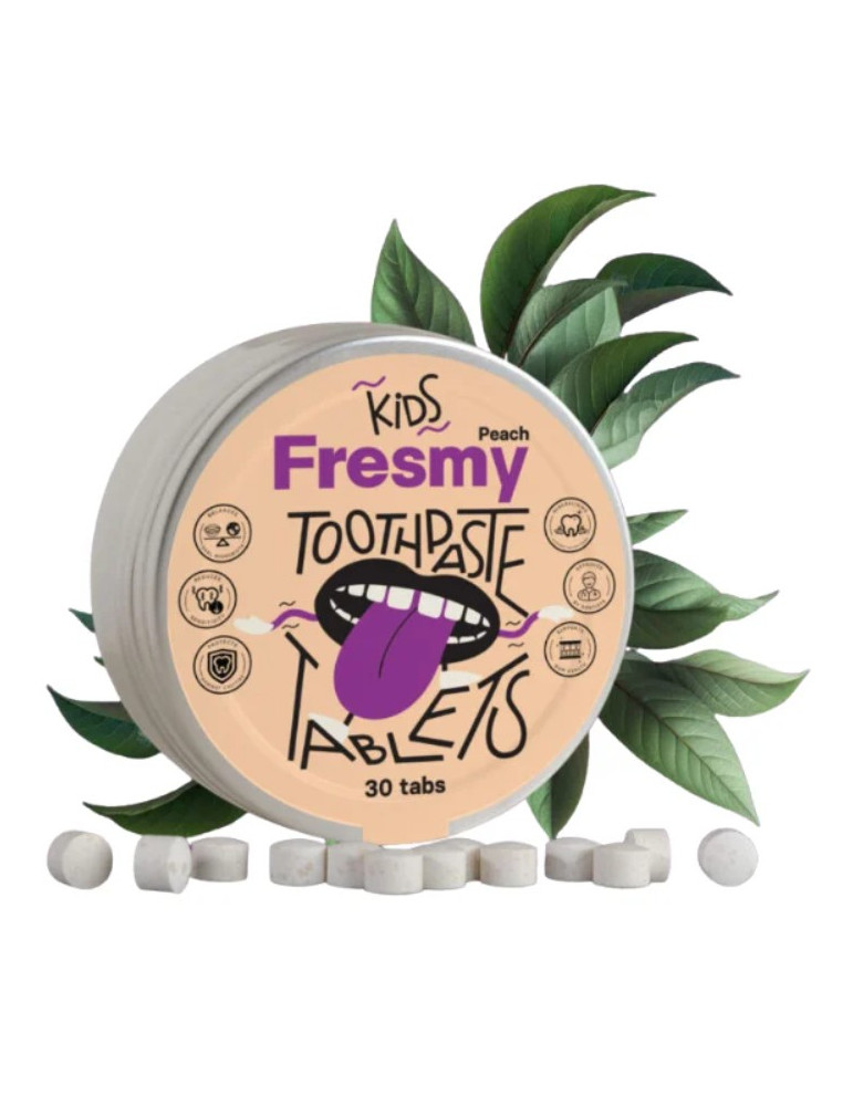 Fresmy Hambapesutabletid virsikuga lastele 30tk.