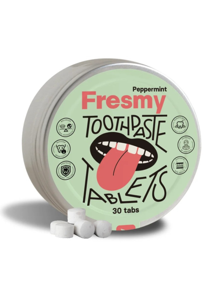 Fresmy Toothpaste tablets with mint 30pcs.