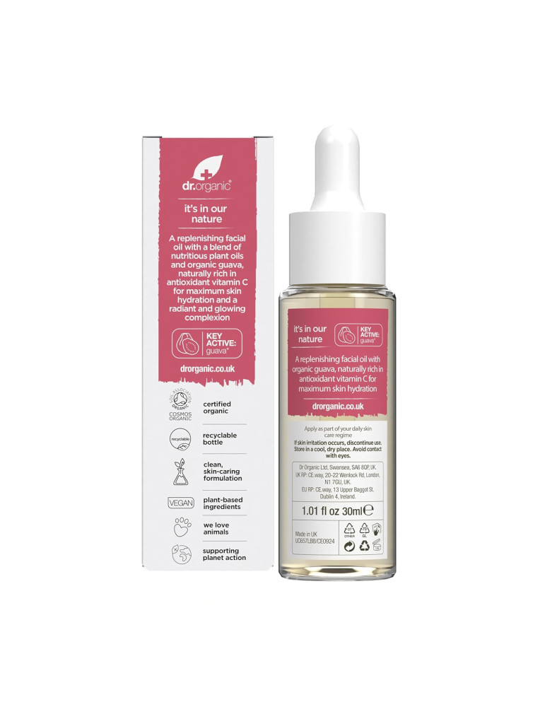 Dr. Organic Guava näoseerum C-vitamiiniga 30ml