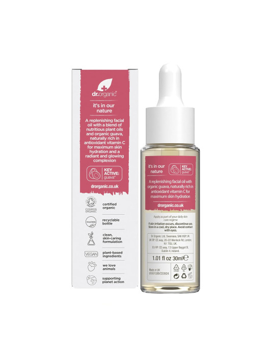 Dr. Organic Guava näoseerum C-vitamiiniga 30ml