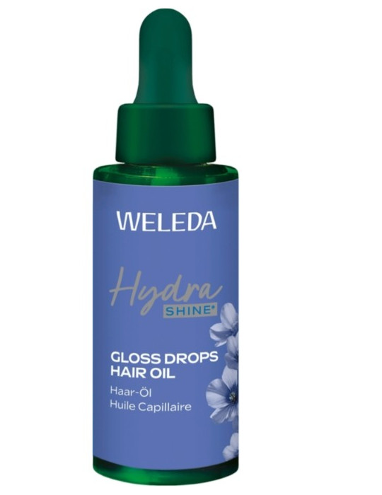 Weleda Hydra Shine Gloss juukseõli tilgad, 30 ml