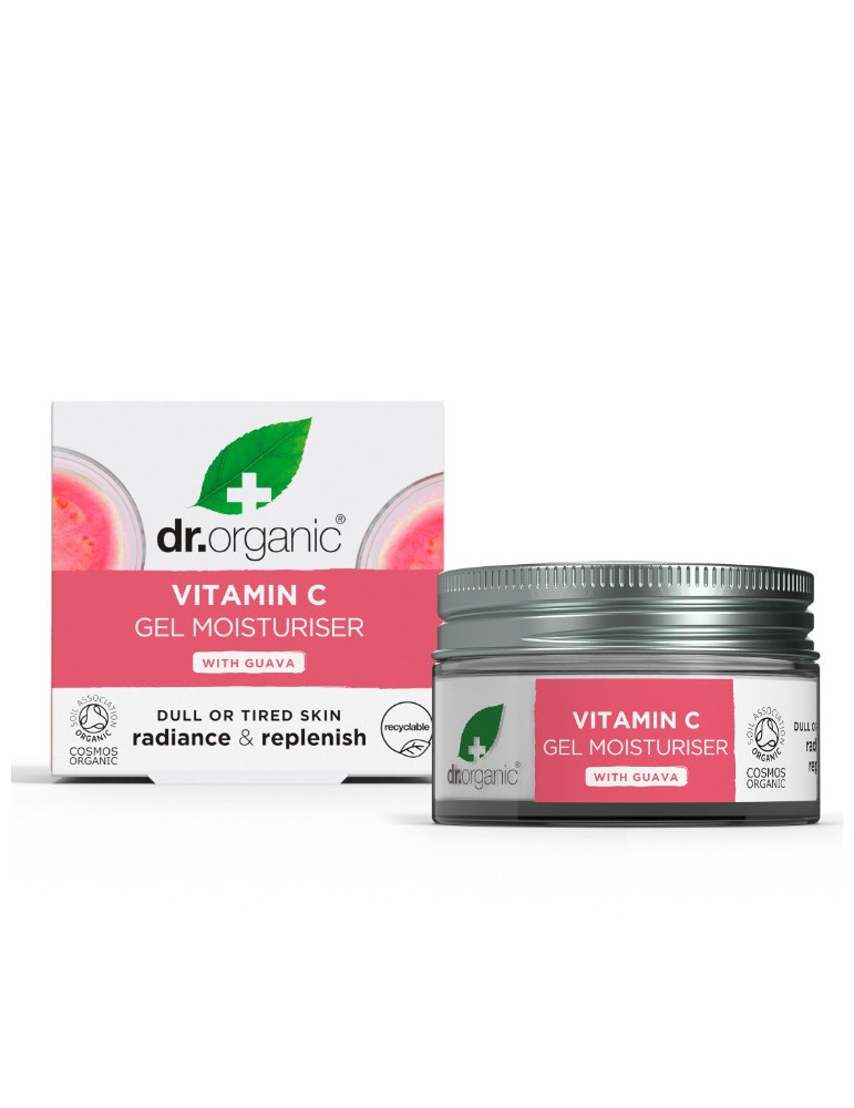 Dr. Organic Vitamin C facial gel-cream with guava 50ml