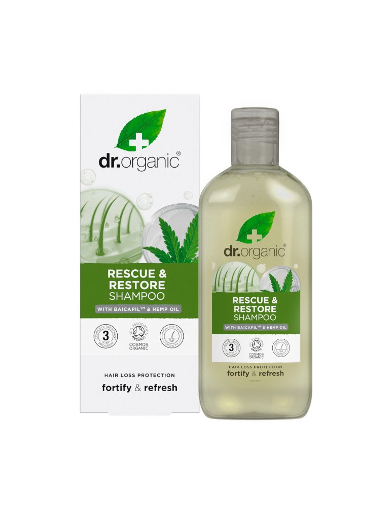 Dr. Organic Kanepi taastav ŝampoon 265ml