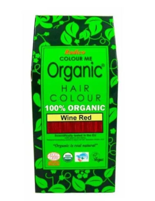 Radico Wine Red VEINIPUNANE looduslik juuksevärv 100g