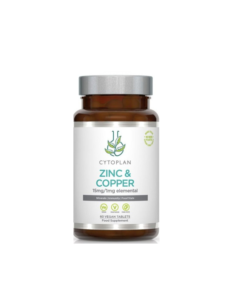 Cytoplan TSINK ja VASK  60 kapslit