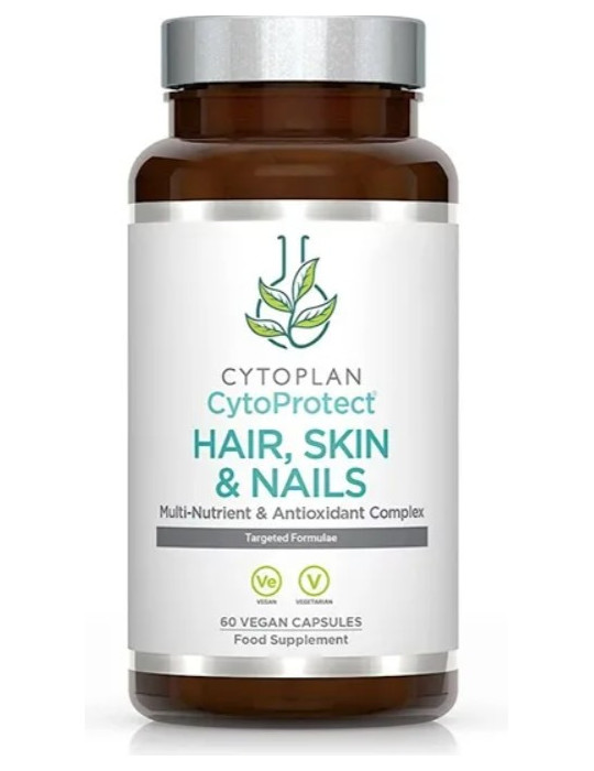 Cytoplan hair, skin & nails 60 capsules  Best before 07/2024