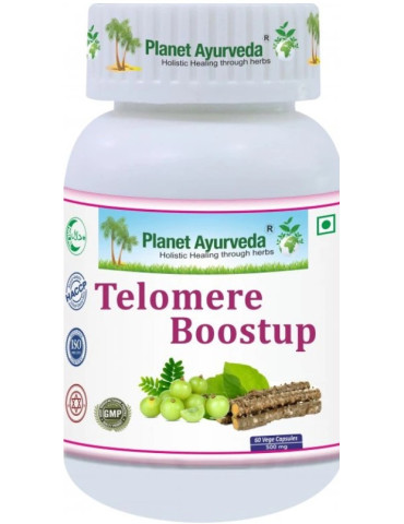 Telomere Boostup - telomeeride tugi, pikaealisus - 500 mg, 60 kapslit