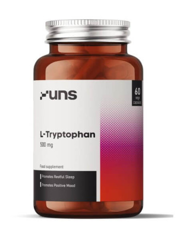 Uns L-trüptofaan (500mg), 60 kapslit