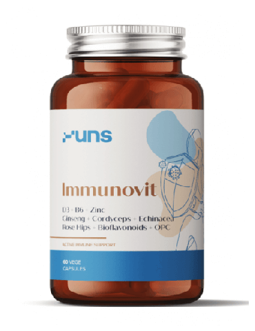 Uns Immuunsust tugevdavad kapslid "Immunovit", 60tk