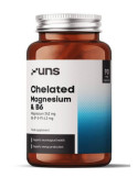 Uns Magnesium bisglycinate + vitamin B6, 90 capsules