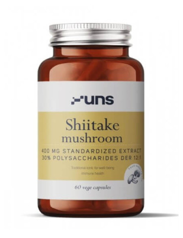Uns Shiitake extract (400mg), 60 capsules