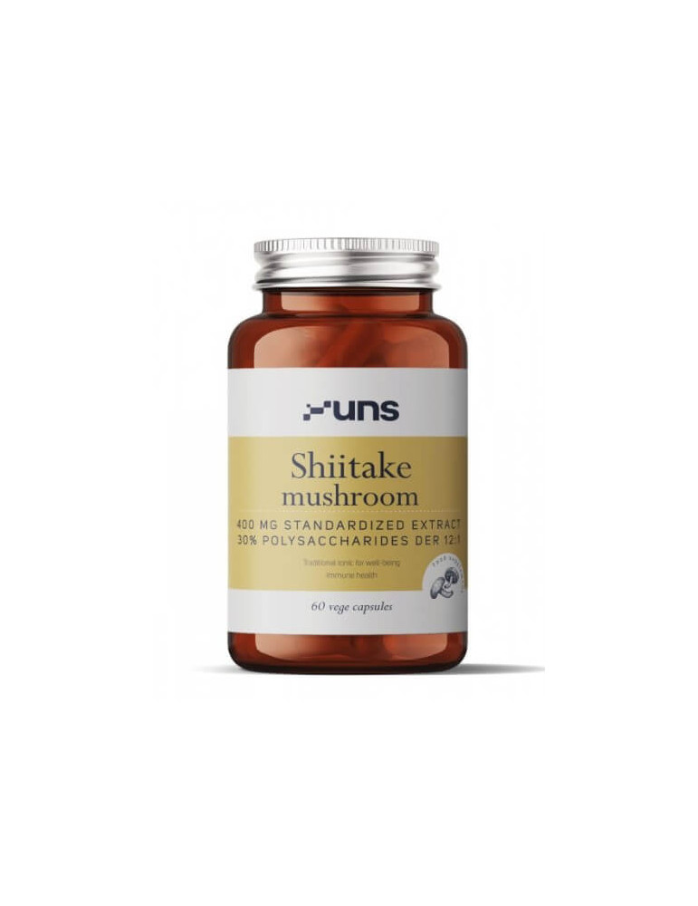Uns Shiitake extract (400mg), 60 capsules