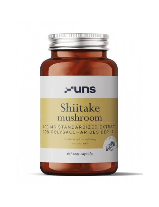Uns Shiitake extract (400mg), 60 capsules