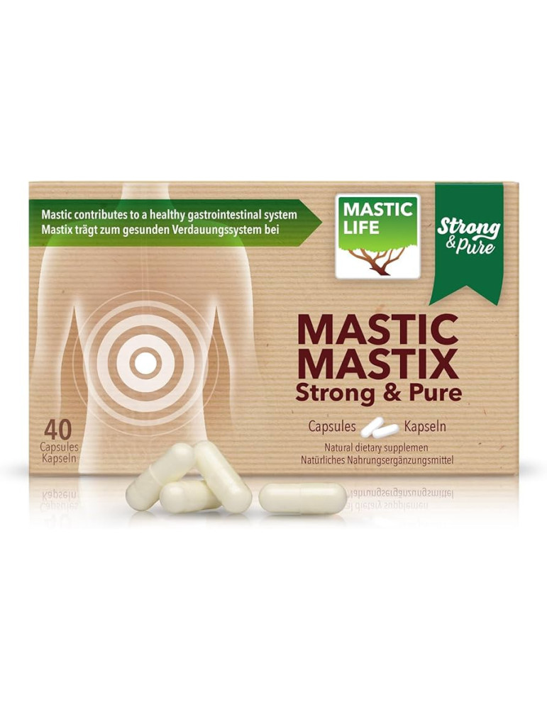 Mastiks helikobakteri vastu 40 kapslit