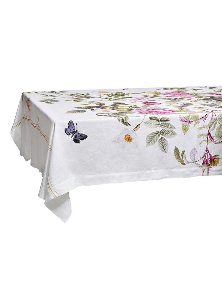 Rose Flower Tablecloth 145x220 cm