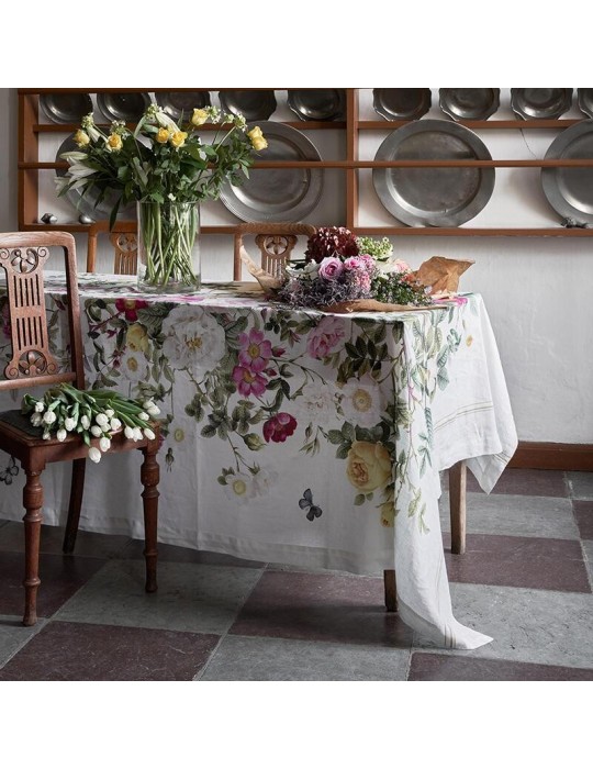 Rose Flower Tablecloth 145x220 cm