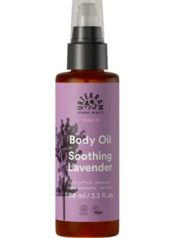 Urtekram Kehaõli lavendliga, 100ml