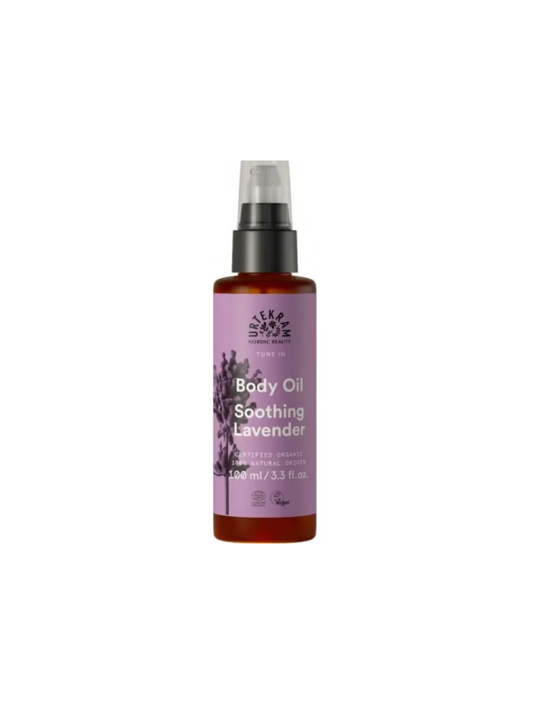 Urtekram Kehaõli lavendliga, 100ml