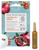 Kangasmask "Vitalise & Shine", toitev