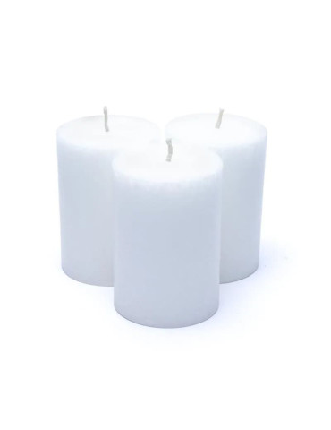 Yogi-Yogini Sustainable stearin candles 3 x PURENESS