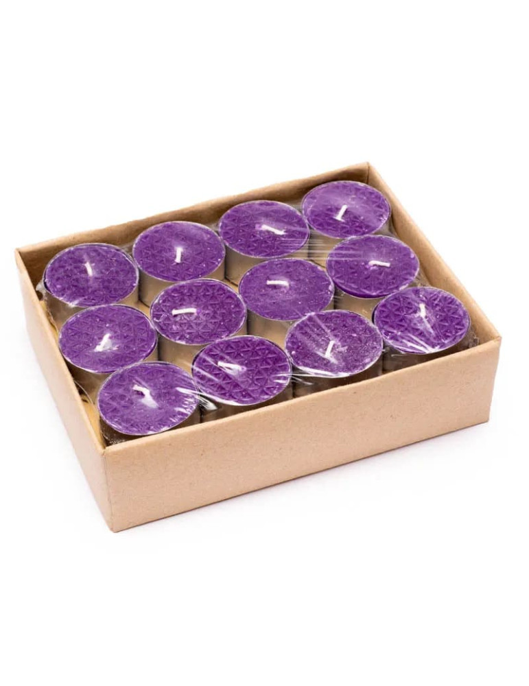Yogi-Yogini T-lights stearin lavender scented