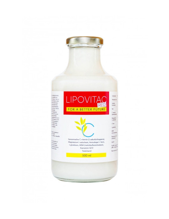 Lipovitac Liposoomne C-vitamiin+antioksüdandid  500ml