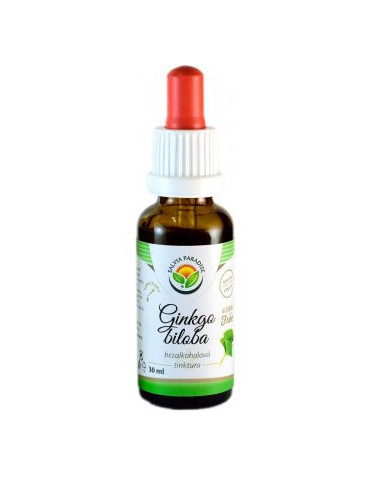 Alkoholivaba Ginko biloba (hõlmikpuu) tinktuur 50ml