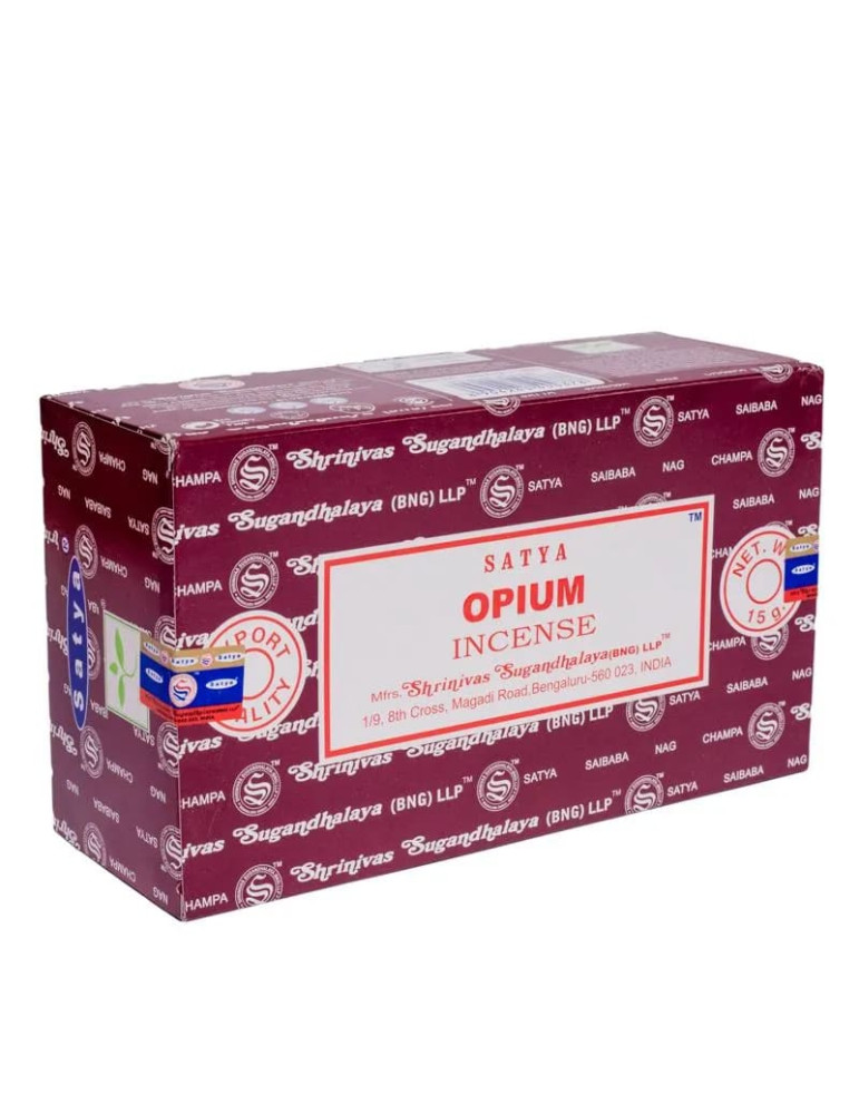 Satya Opium incense 12x15g