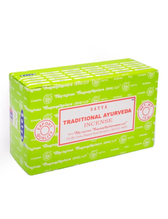 Satya Traditional Ayurveda incense 12x15g