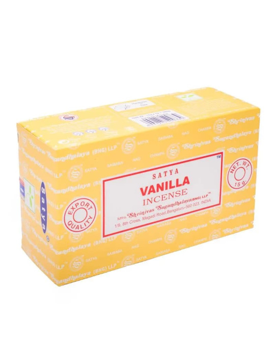 Satya incense Vanilla 12x15g