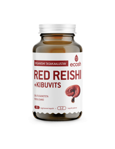 Red Reishi - Ganoderma 90 kapslit