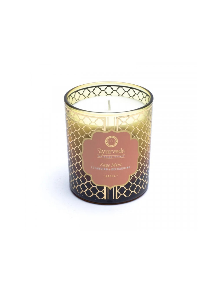 Ajurveeda lõhnaküünal KAPHA 225g kinkekarbis