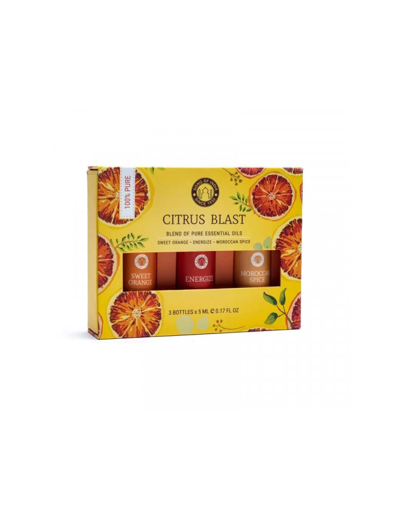 Song of India Aromatherapy kit CITRUS BLAST