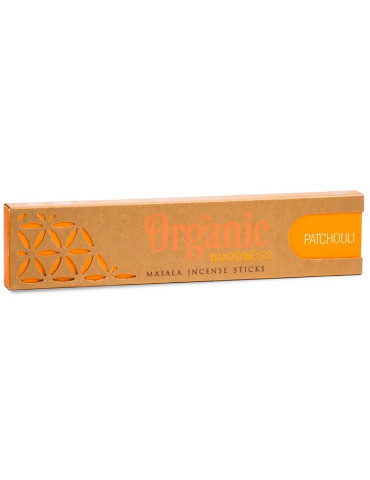 Organic PATCHOULI scent sticks 12 pcs 2