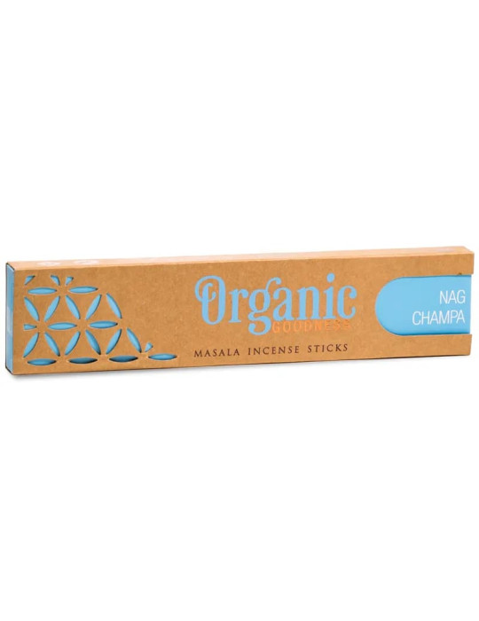 Organic NAG CHAMPA scent sticks 12 pcs in a pack