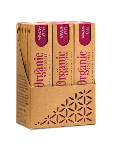 Organic ARABIAN OUDH scent sticks 12 pcs