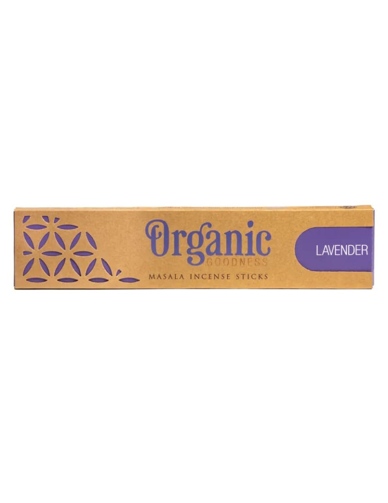 Organic LAVENDER scent sticks 12 pcs