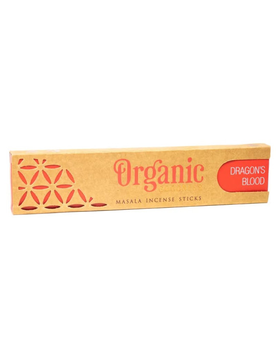 Organic DRAGONSBLOOD scent sticks 12 pcs