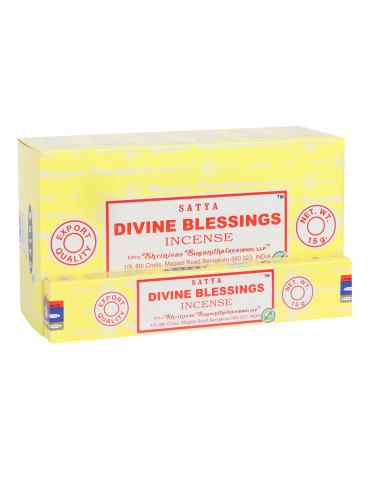 Satya fragrance sticks DIVINE BLESSINGS 12x15g
