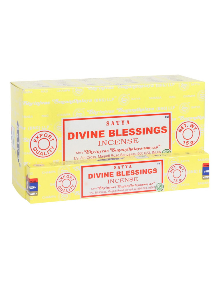Satya fragrance sticks DIVINE BLESSINGS 12x15g