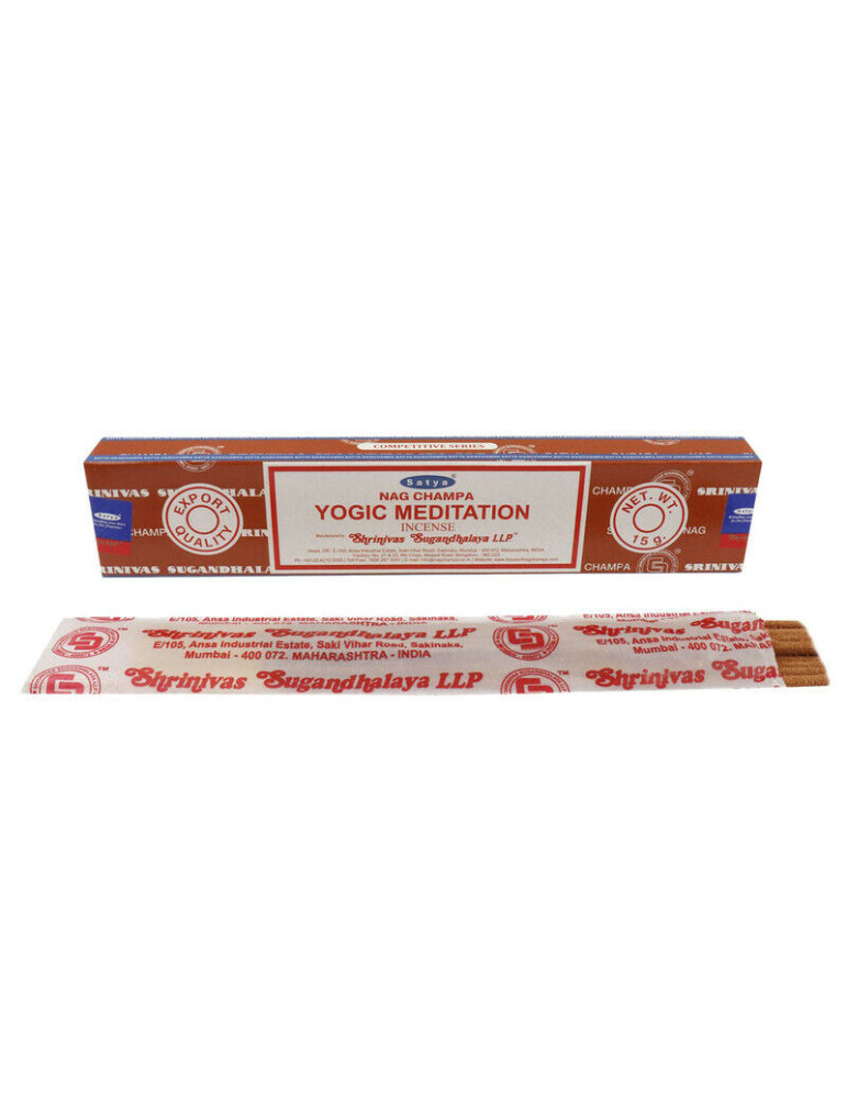 Satya scent sticks YOGA MEDITATION 12x15g