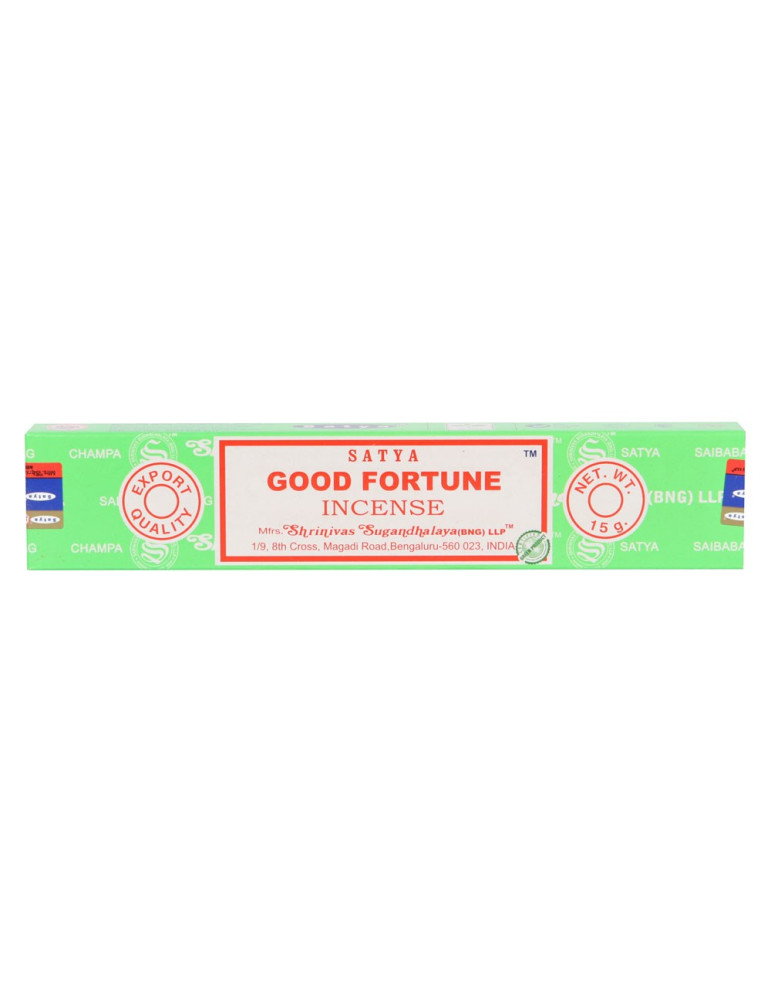 Satya fragrance sticks GOOD FORTUNE 12x15g