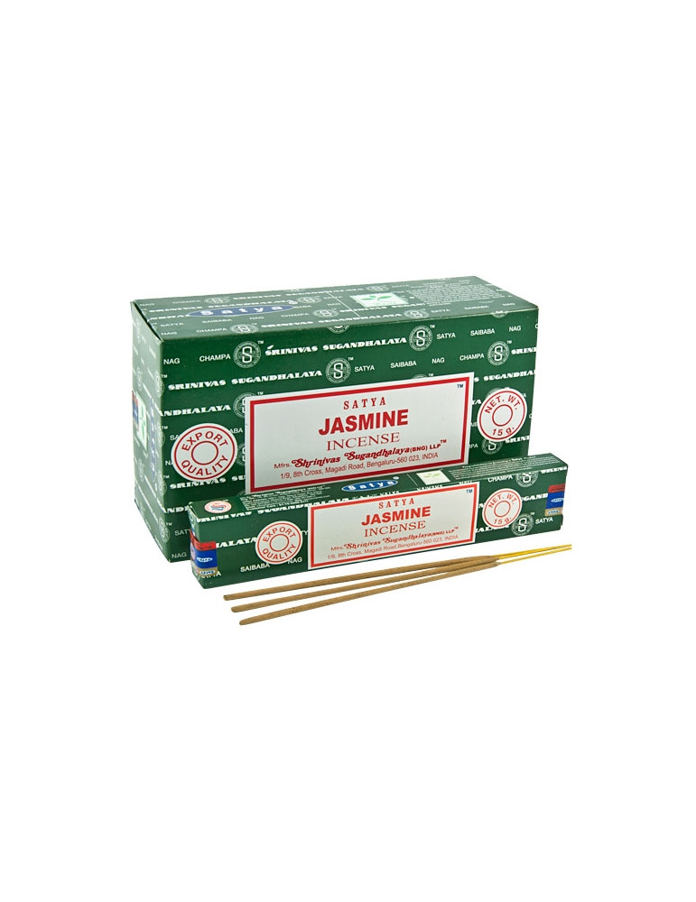 Incenso Satya Jasmine 15 Gr – Gemelli Import